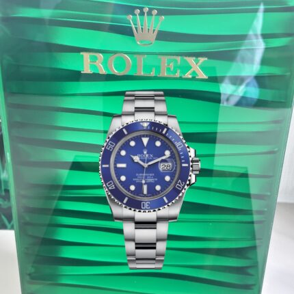 VS Rolex Submariner 116619LB “Smurf” Super Clone – Blue Dial & Bezel, White Gold Oyster