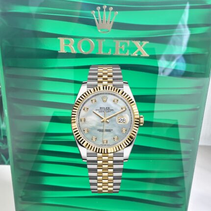 VS Rolex Datejust 126333‑0018 Super Clone – Mother-of-Pearl & Diamond Dial