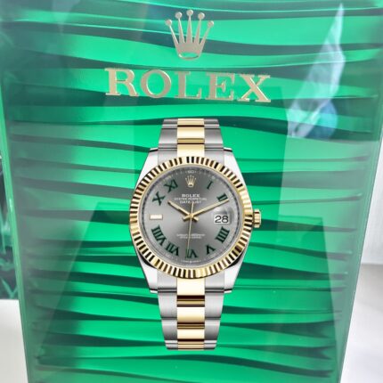 VS Rolex Datejust 126333‑0019 Super Clone – Wimbledon Slate Dial & Yellow Rolesor