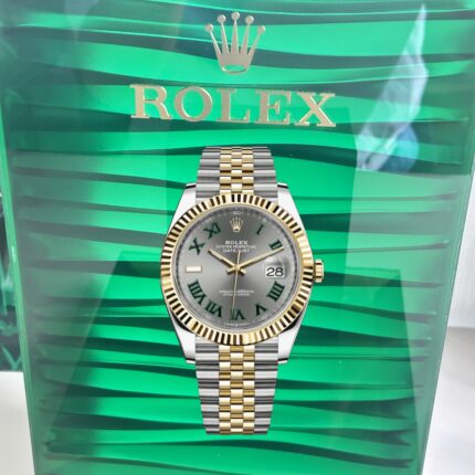 VS Rolex Datejust 126333‑0020 Super Clone – Wimbledon Slate Dial & Yellow Rolesor