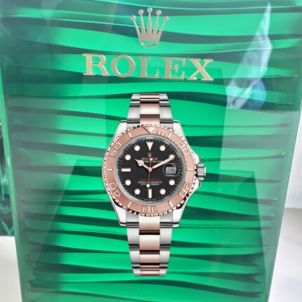 VS Rolex Yacht‑Master 126621‑0002 Super Clone – Black Dial & Everose Rolesor Bezel