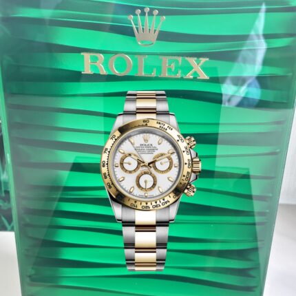 VS Rolex Daytona 116503‑0001 V3 Super Clone – Two‑Tone White Dial 40 mm