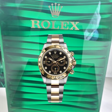 VS Rolex Daytona 116503‑0008 Super Clone – Black Diamond Dial Two‑Tone 40 mm