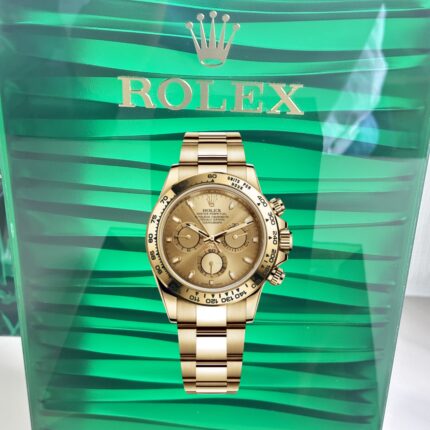 VS Rolex Daytona 116508‑0003 Super Clone – Champagne Dial 40 mm in Yellow Gold