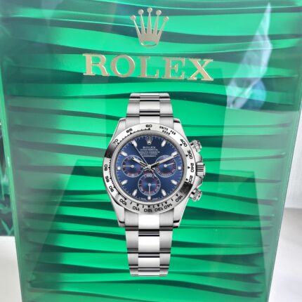 VS Rolex Daytona 116509‑0071 Super Clone – Blue Sunburst Dial in White Gold