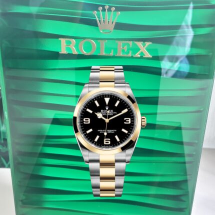 VS Factory Rolex Explorer 124273 Two‑Tone – Super Clone 3230