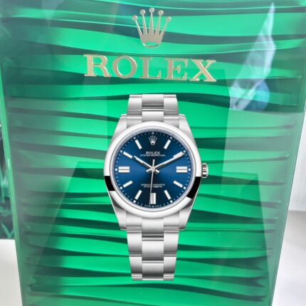 VS Factory Oyster Perpetual 124300-0003 Blue Dial – Super Clone 3230