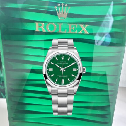 VS Factory Oyster Perpetual 126000‑0005 Green Dial – Super Clone 3230