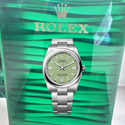 VS Factory Oyster Perpetual 126000‑0011 Pistachio Dial – Super Clone 3230
