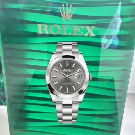 VS Factory Datejust 126300-007 – Rhodium Grey Dial Super Clone