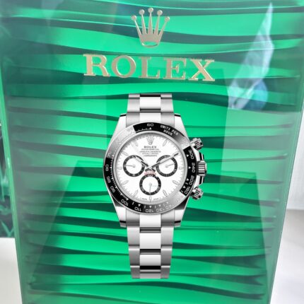 VS Rolex Daytona 126500LN-0001 Super Clone – White Panda Dial & Cerachrom Bezel