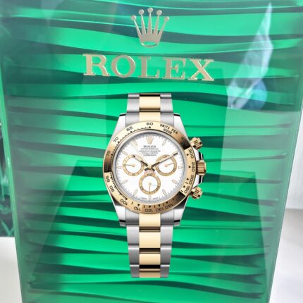 Rolex Daytona 126503-0001 Two-Tone Yellow Gold White Dial Best 1:1 Replica