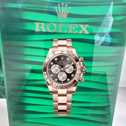 VS Rolex Daytona 126505‑0003 Super Clone – Everose Gold, Black Dial & Sundust Subdials