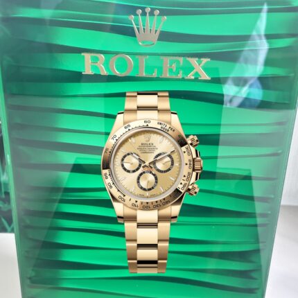 VS Rolex Daytona 126508‑0005 Super Clone – Champagne Dial & Full Yellow Gold