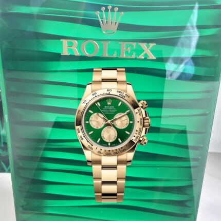 VS Rolex Daytona 126508‑0008 Super Clone – Green Dial & Yellow Gold