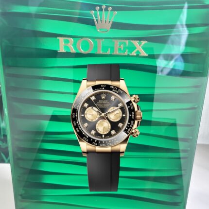 VS Rolex Daytona 126518LN‑0006 Super Clone – Yellow Gold ‘Pikachu’ Dial with Moissanite Markers