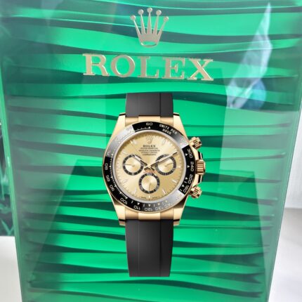 VS Rolex Daytona 126518LN‑0010 Super Clone – Black Diamond Dial & Champagne Circles