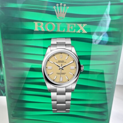 VS Factory Oyster Perpetual 134300‑0007 Beige Dial – Super Clone 3230