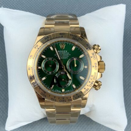 VS Factory Rolex Daytona 40mm Ref. 116508 “John Mayer” Green Dial Tungsten Heavyweight (183g) Super Clone (DD4130)