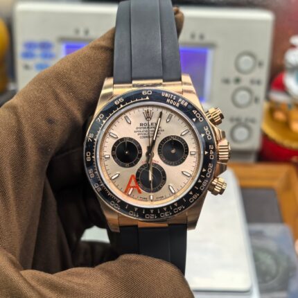 VS Factory Rolex Daytona 40mm Ref. 126515LN-0006 Sundust Everose Oysterflex Super Clone (DD4131)